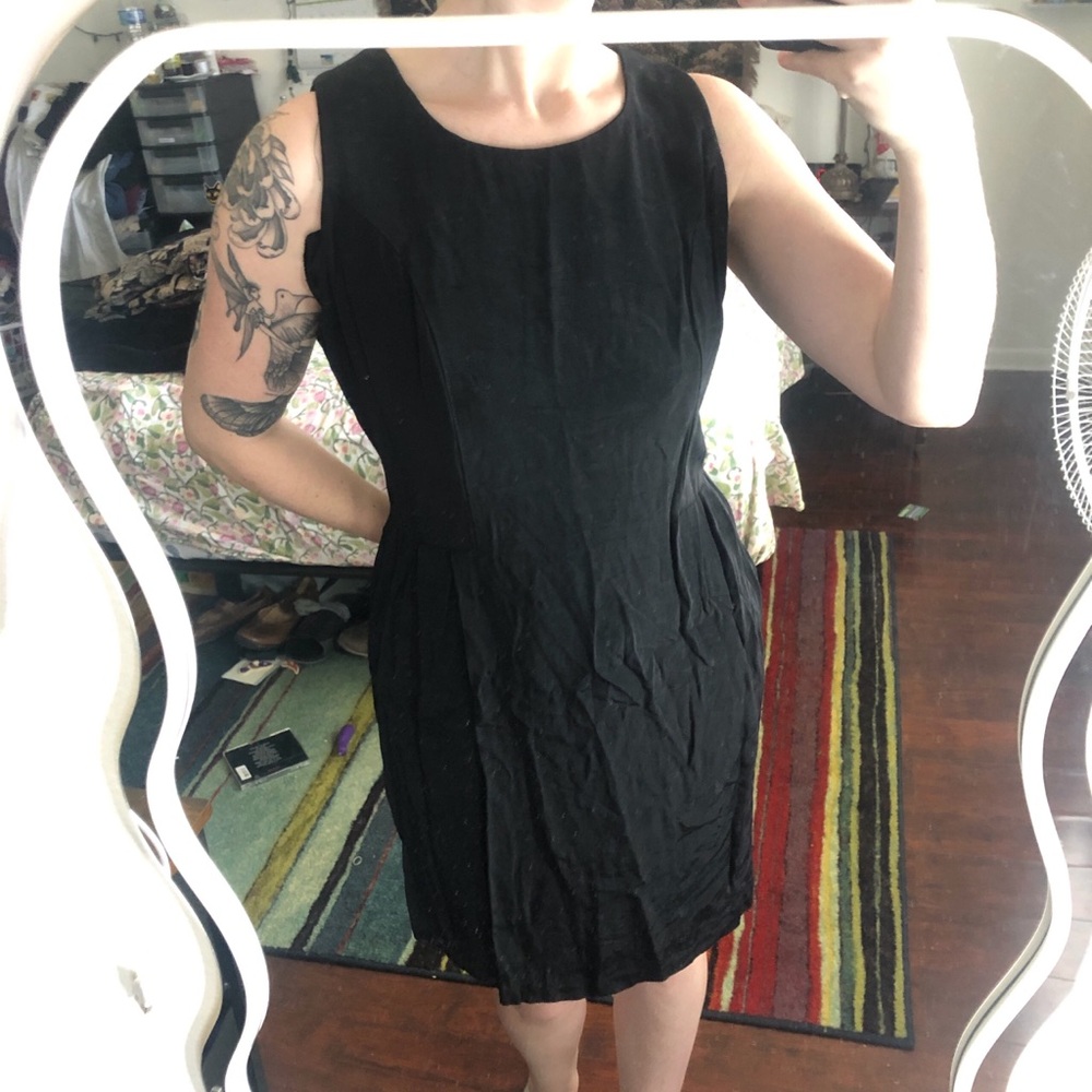 Vintage Black mini A-line dress